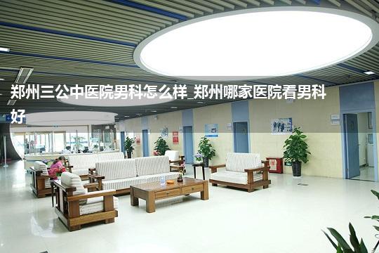 郑州三公中医院男科怎么样_郑州哪家医院看男科好