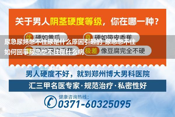 尿急尿频憋不住尿是什么原因引起的_尿急憋不住如何回事尿急憋不住是什么病